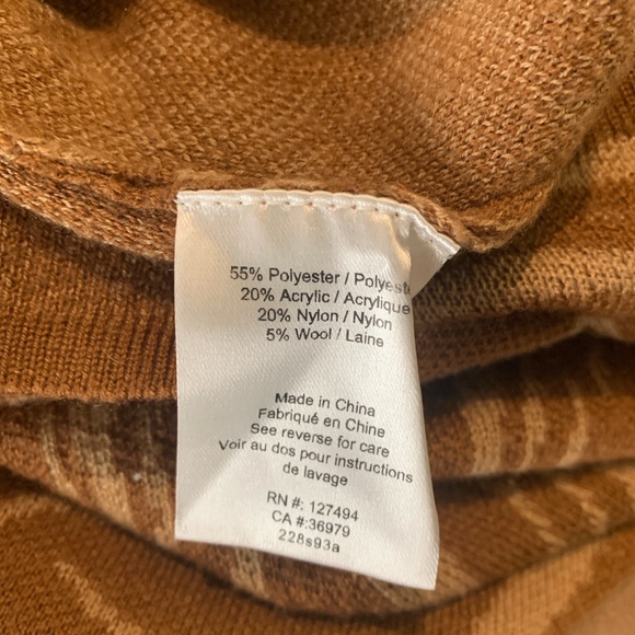 Revolve Paloma midi dress, brown & tan swirl - Picture 8 of 11